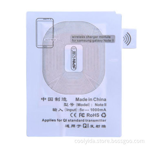 Wireless charger receiver for Note 2